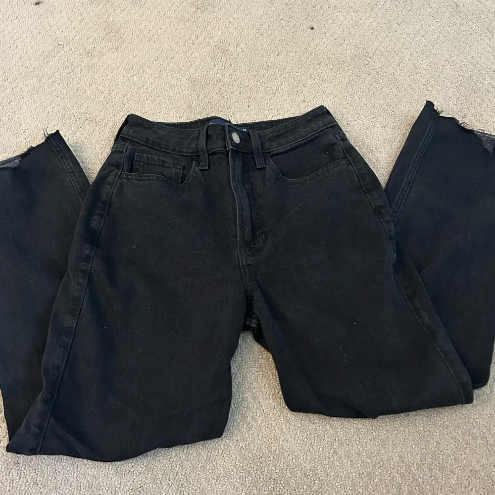 Hollister High Rise Black Jeans